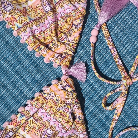 Victoria's Secret Boho tassel two piece bikini set - Picture 6 of 12